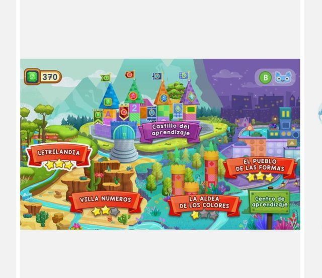 Consola educativa para niños