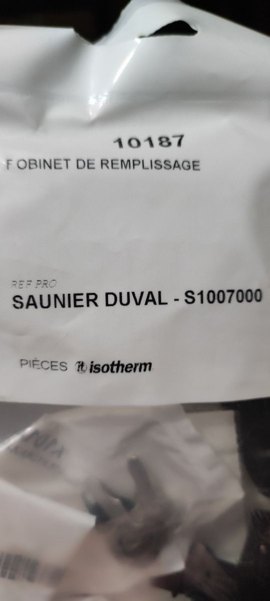 LLAVE DE LLENADO CALDERA