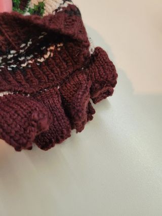 Guanti senza dita con tasca scout Natale