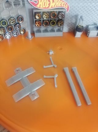 Pack 2 elevadores hotwheels 1/64