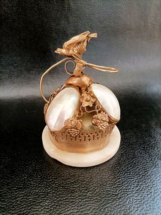 Campana de mesa victoriana de colección