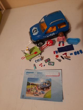 Veterinario con coche PLAYMOBIL