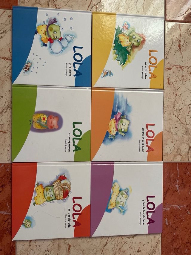 libros “lola...” del circulo de lectores