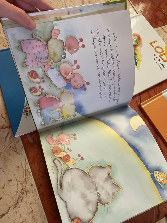 libros “lola...” del circulo de lectores