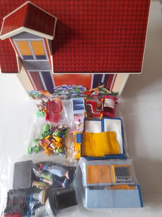 Casa maletin playmobil