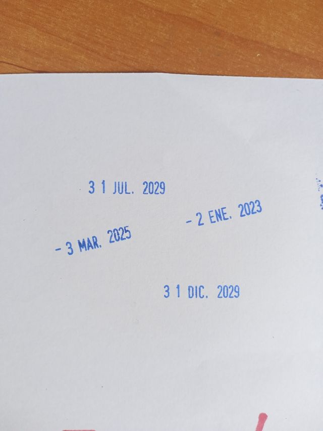 Sello fechador Trodat 5460