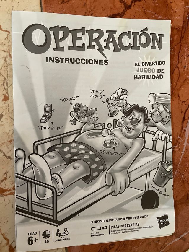 juego de operación