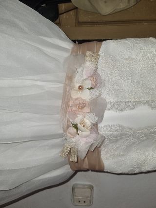 Vestido de comunion talla 125..