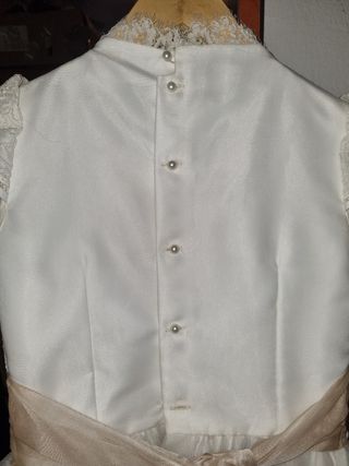 Vestido de comunion talla 125..