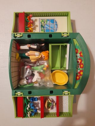Cofre floristeria playmobil