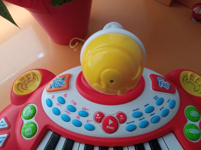 Teclado Piano Infantil El Corte Inglés.