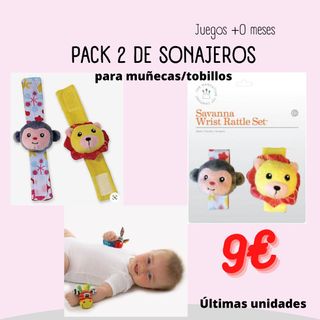 Sonajero juguete tela bebé, muñecas y pies +0meses