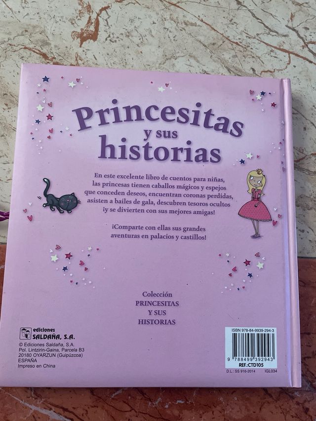 libro princesitas y sus historias