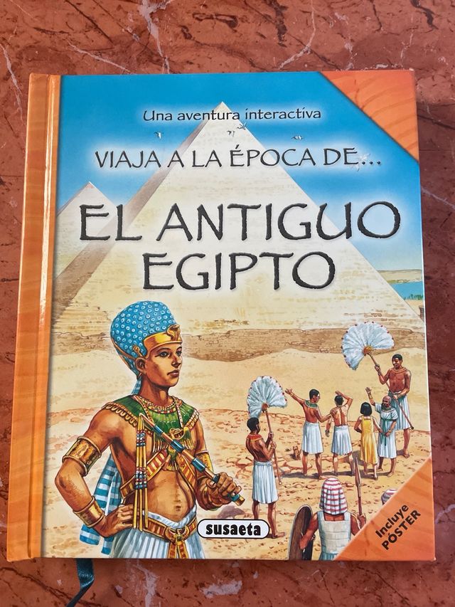libro viaja a la epoca de... el antiguo egipto