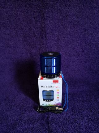 Altavoz Bluetooth con Radio "Azul"