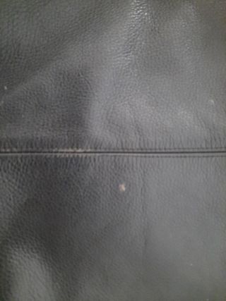 Bolso piel cuero negro grande