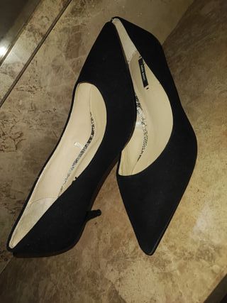 Tacones sandalias y manoletinas