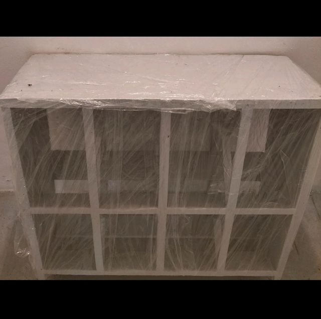 Antica piattaia originale in  legno