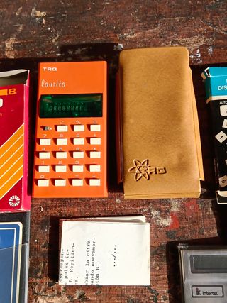 Calculadoras vintage