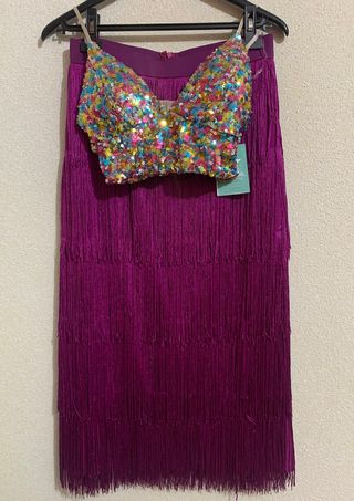Conjunto falda y top