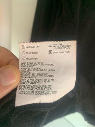 Burberry jersey 100% lana.