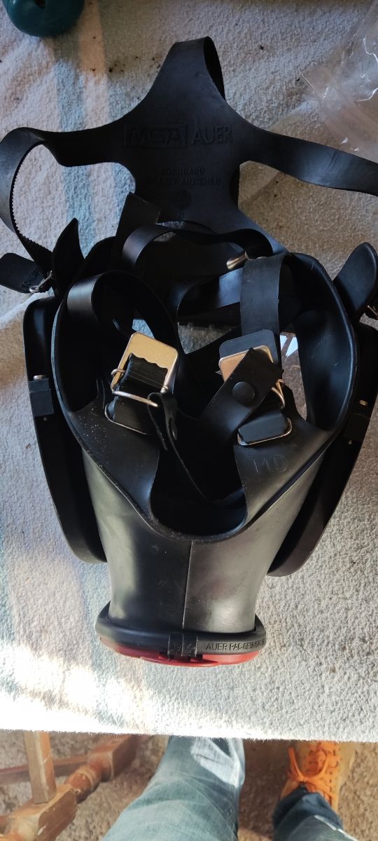 Máscaras pulpo MSA + pulmos presión positiva