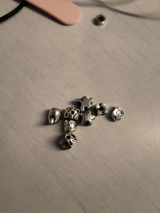 Colgante de plata pulsera 30cada una
