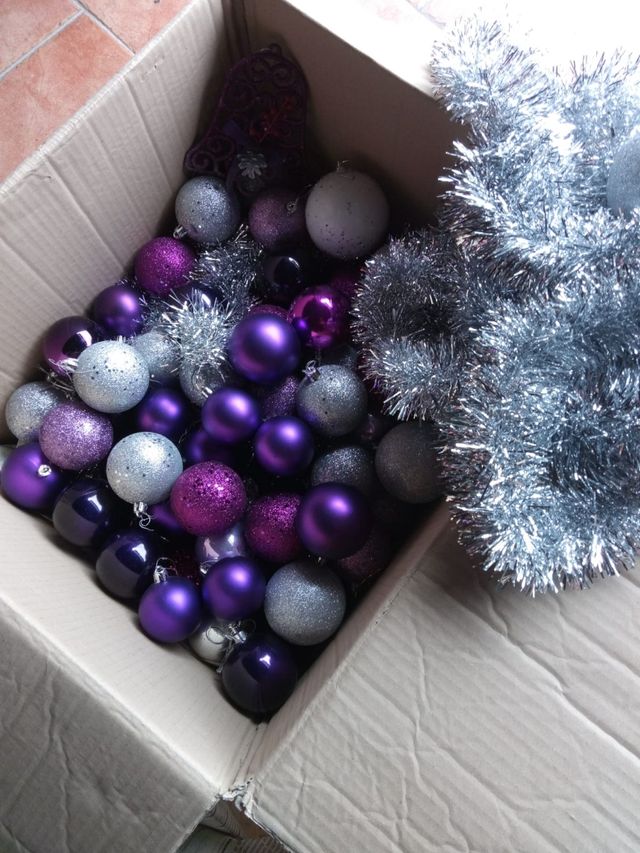 Albero di natale e decorazioni