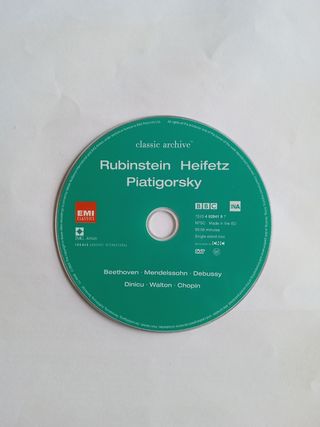 Heifetz, Rubinstein, Piatigorsky DVD