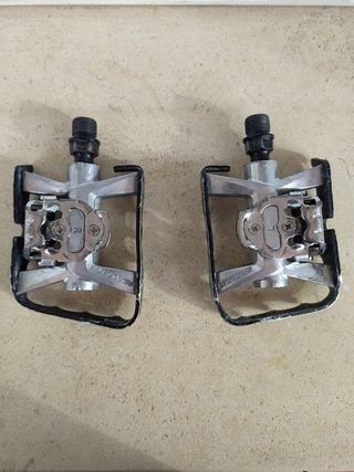 Pedales de Bici Automáticos Mixtos Mtb