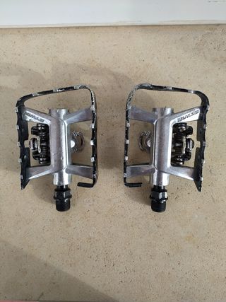 Pedales de Bici Automáticos Mixtos Mtb