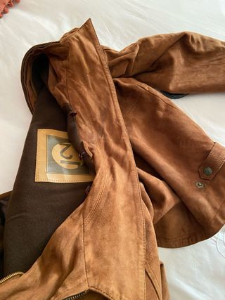 Cazadora de Ante camel caballero