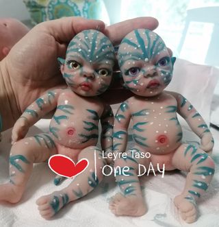 Avatar de silicona platino