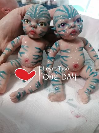 Avatar de silicona platino