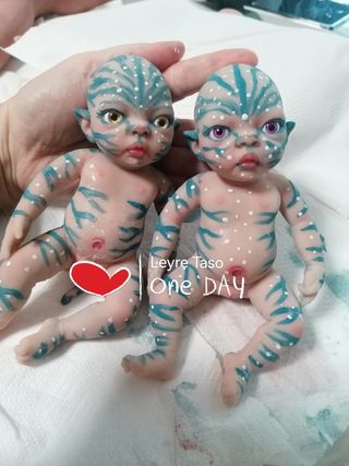 Avatar de silicona platino