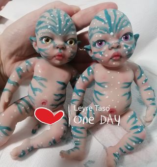 Avatar de silicona platino