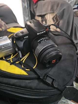 cámara sony 320 y cámara jvc