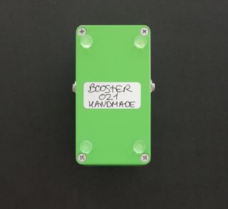 Pedal booster color verde