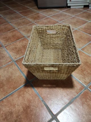 Cesto de mimbre