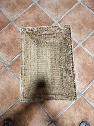 Cesto de mimbre