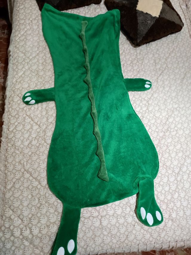 Manta infantil cocodrilo