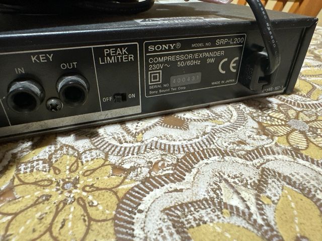 Compressore Audio SONY