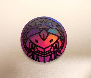 Monedas Pokémon holográficas