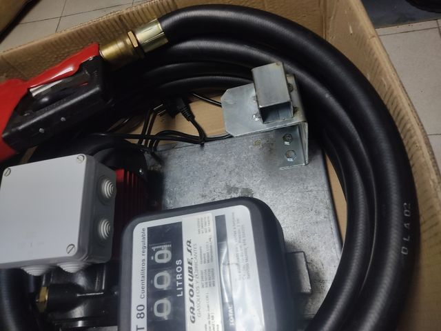 Contador motor manguera y soporte