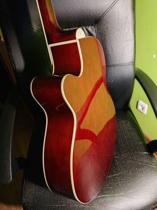 guitarra electro-acústica stagg sw206ce-tr