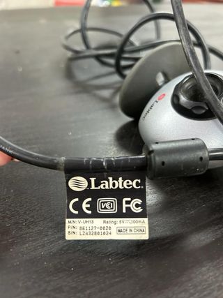 WEBCAM USB LABTEC, WEBCAM PARA ORDENADOR
