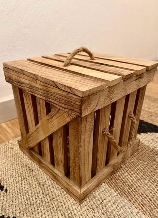 Baule vintage in legno Maisons du Monde