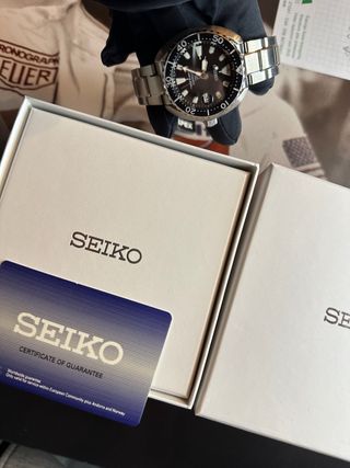 seiko mini turtle nero SRPC35K1