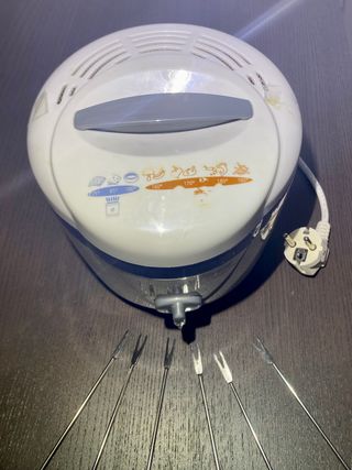 Freidora founde Ufesa Dueto Chef inox