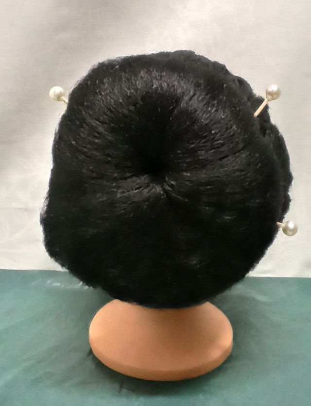 Peluca Geisha con perlas